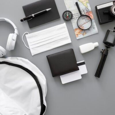 travel-still-life-pack-flat-lay_-corporate gifts supplier in USA
