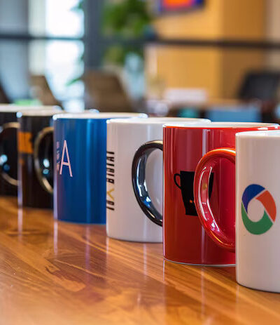 customized corporate gifts with logo - customized mugs