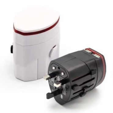 FlexiPower Dual USB Travel Adapter