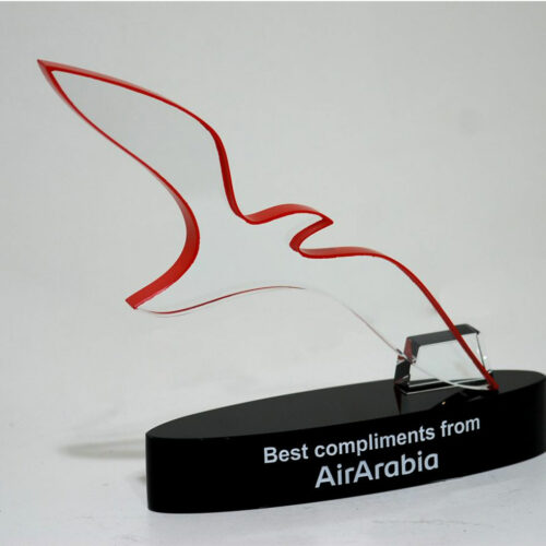 Crystal & Wood Award for Corporate Gifting Events