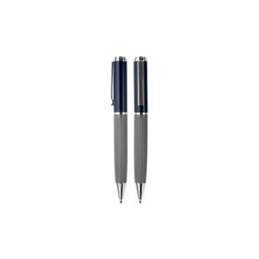 BRAKEL Blue Grey Metal Pen