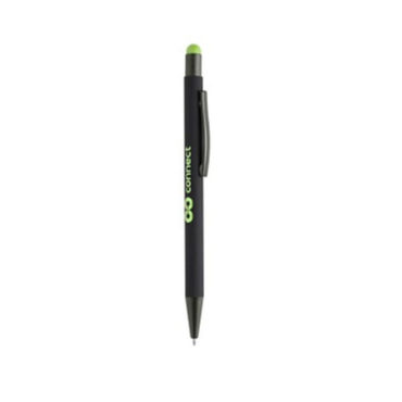 VOJENS Metal pen Soft touch with Stylus Green
