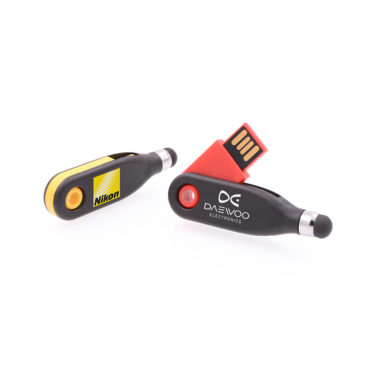 plastic 2.0 pendrive flash Fasion Touch pen Usb flash drive with logo