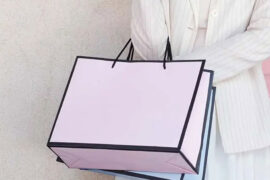 Customized paper bag WTC 001