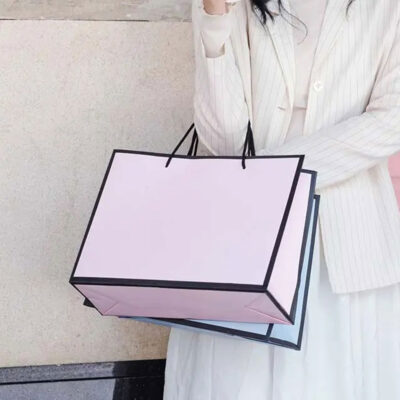 Customized paper bag WTC 001