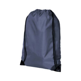 Drawstring backpack in polyester Navy blue