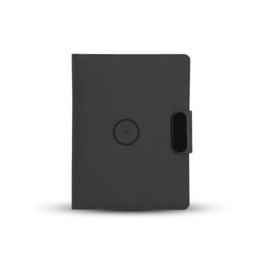 office desk accessories, SmartSync A4 Notebook Organizer with a 5000mAh MagSafe power bank and light-up feature.