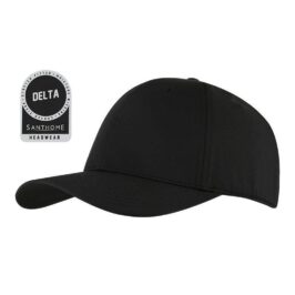 DryNCool Performance Stretch-Fitted Cap - Black