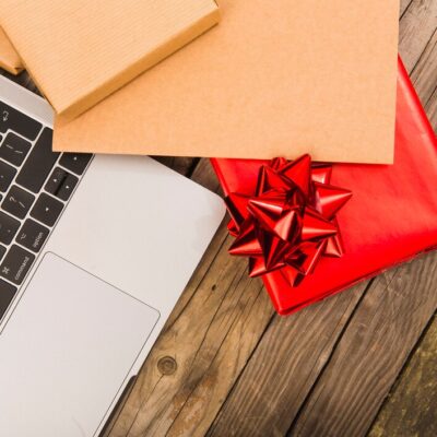 present-boxes-craft-papers-near-laptop_-