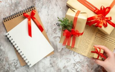 top-view-christmas-presents-with-red-bows-white-background_-