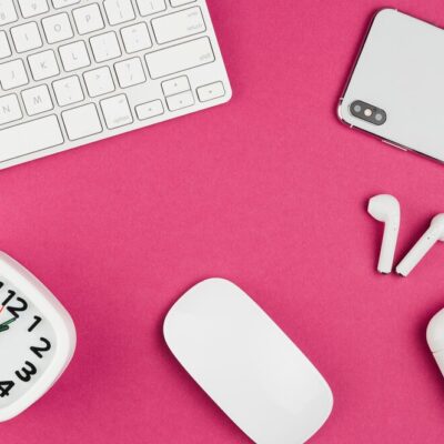 top-view-desk-with-mouse-clock_-