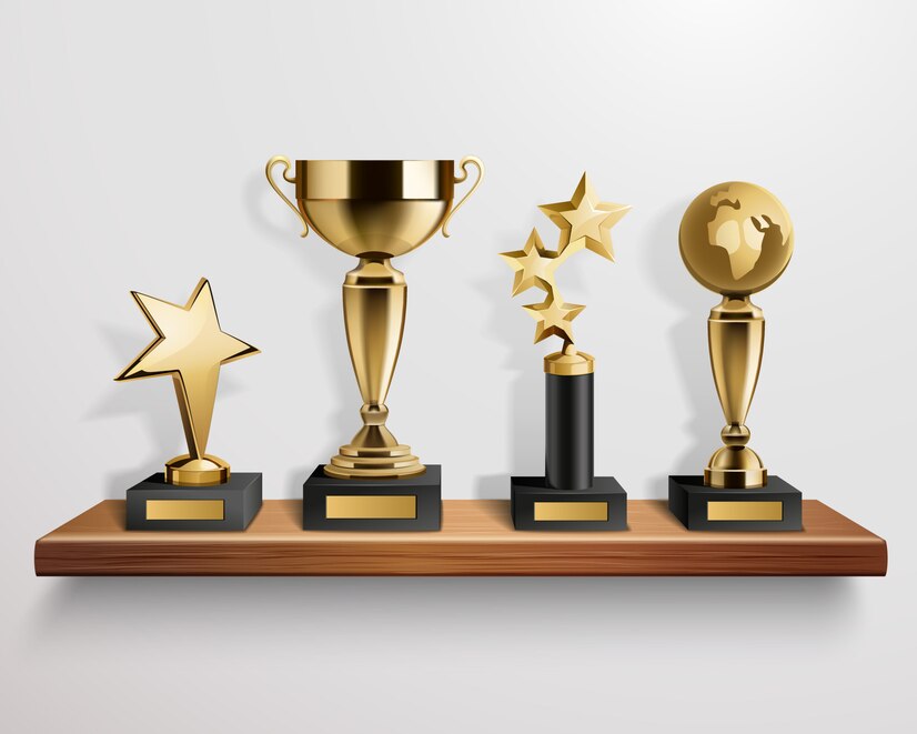 realistic-shiny-golden-trophy-awards-wooden-shelf-grey-background-vector-illustration_-