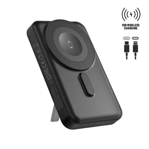 [ITPB ] SOLANO - @memorii mAh Mag Wireless Powerbank with Inbuilt Cables