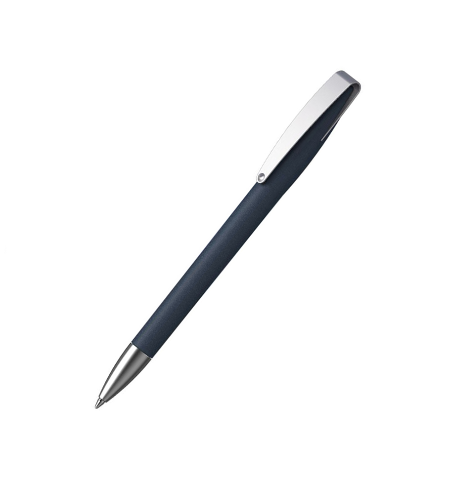 Klio Eterna Cobra softgrip navy blue pen ()